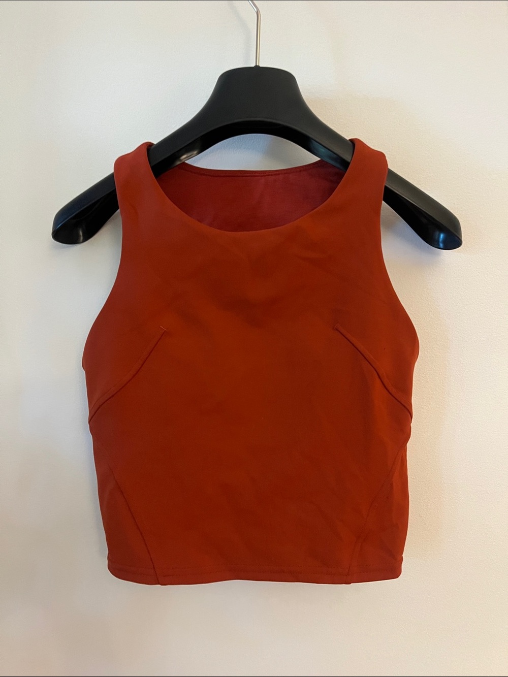 lululemon athletica Rust Red Crop Tank
